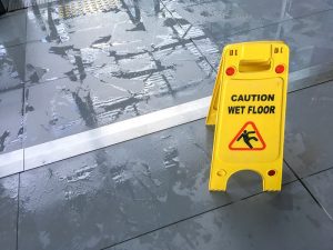 wet floor premises liability