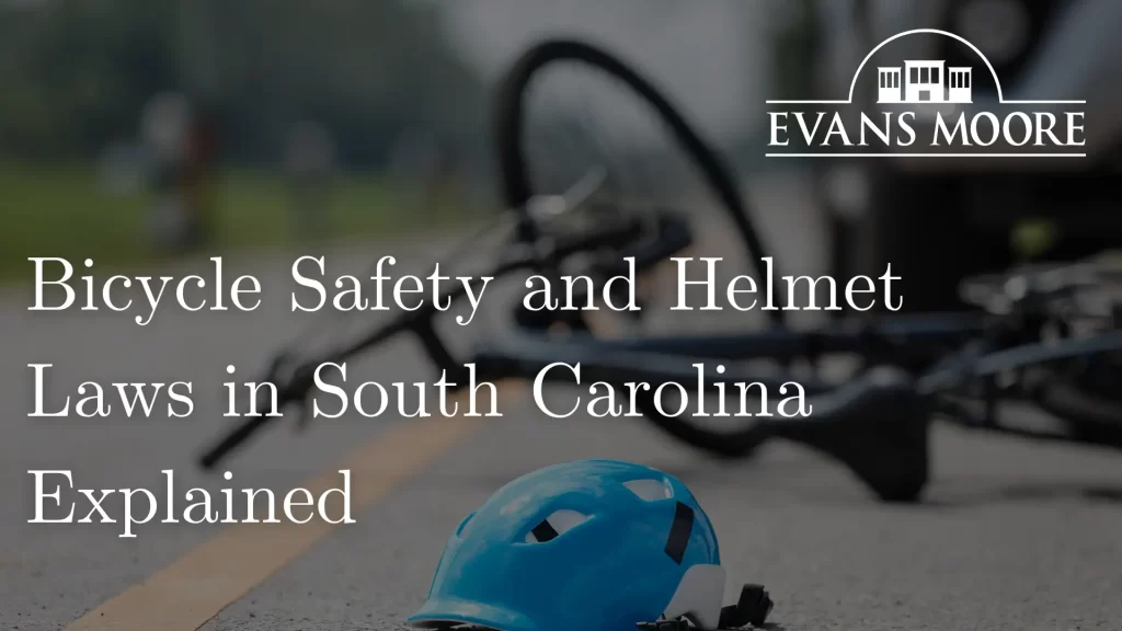 Bicycle Safety and Helmet Laws in South Carolina Explained image