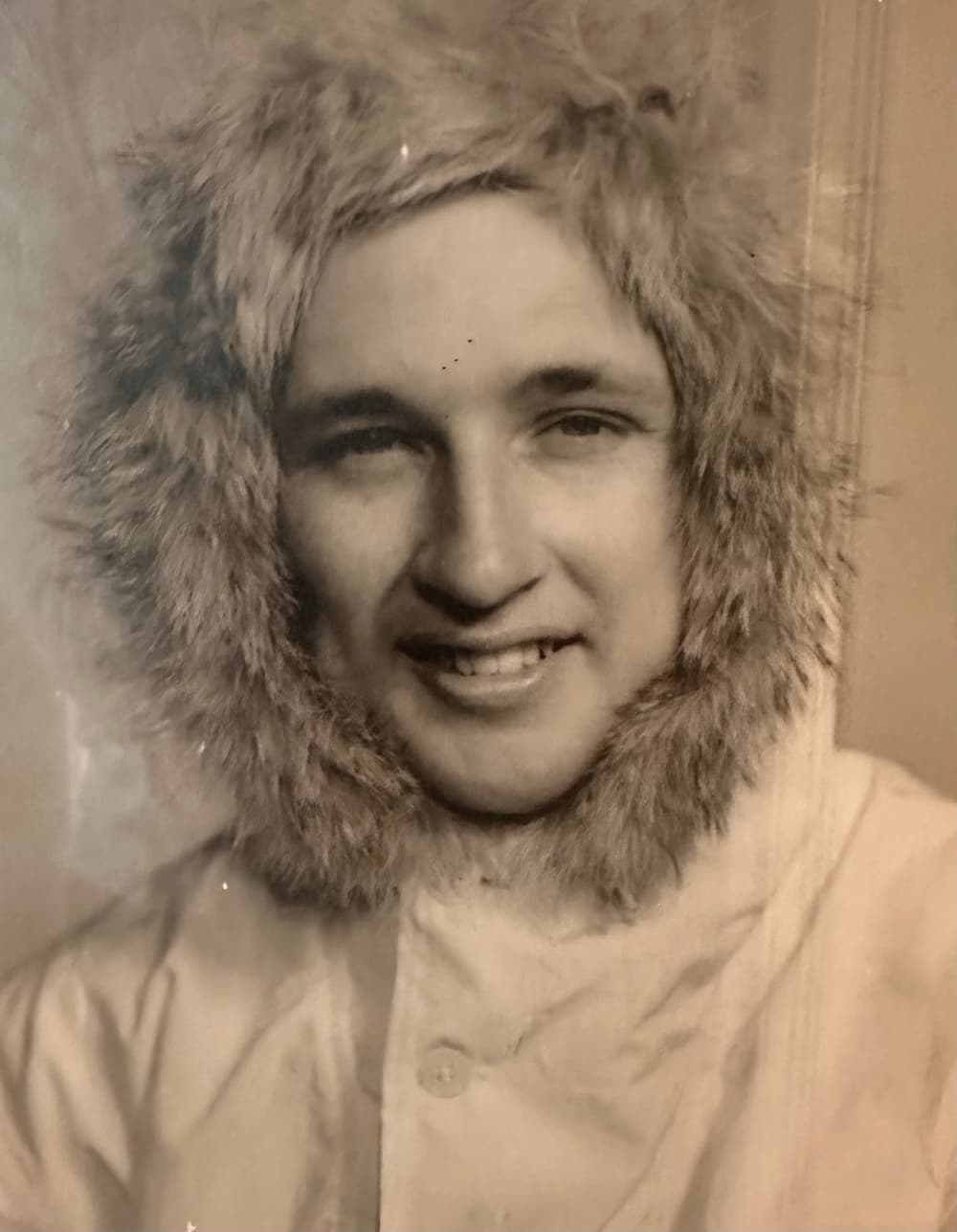 black and white photo of James Bernice Boo Daddy Moore Sr