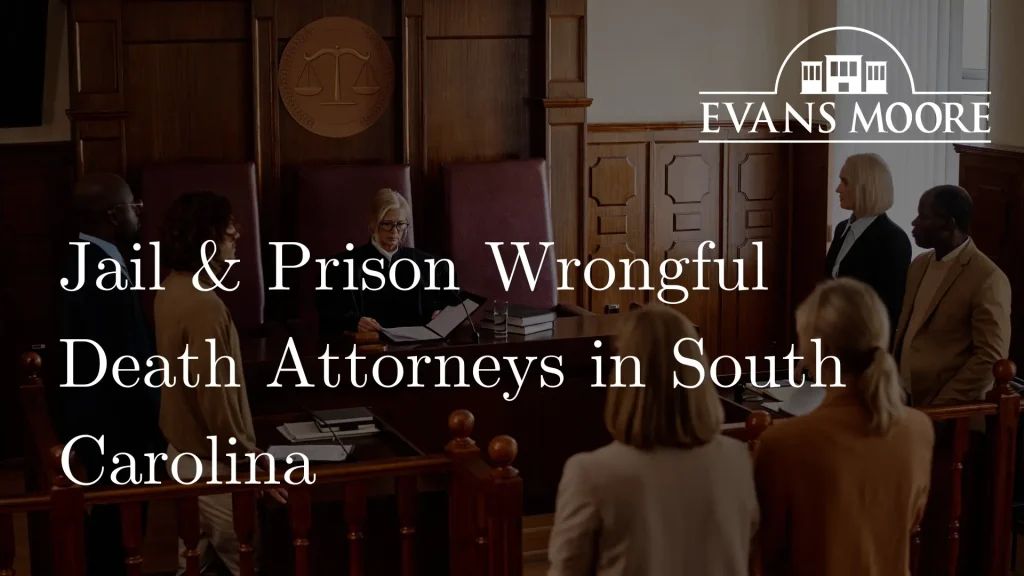 Prison and Jail Wrongful Death Attorneys in South Carolina